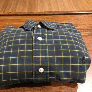 Ralph Lauren Plaid Small Button Down Shirt